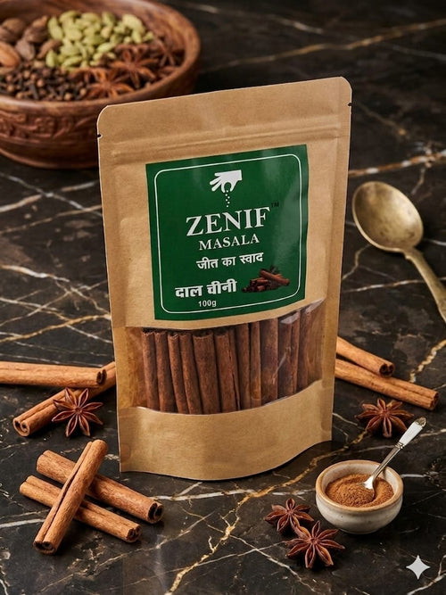 Zenif Masala Whole Spices Premium  Dalchini  Star Anise  & Jeera