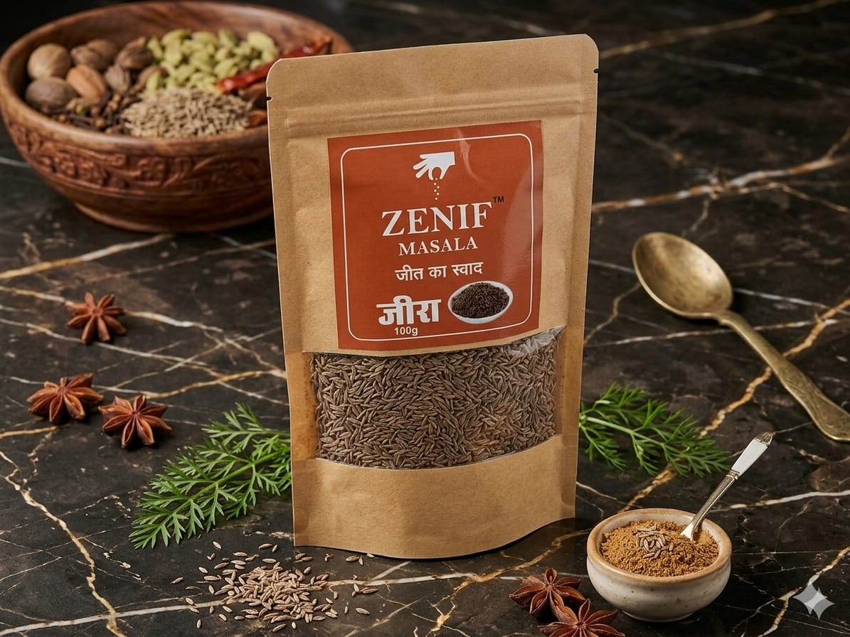 Zenif Masala Whole Spices Premium  Dalchini  Star Anise  & Jeera